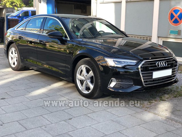 Transfer from Vienna Airport to Vienna by Audi A6 45 TDI Quattro car