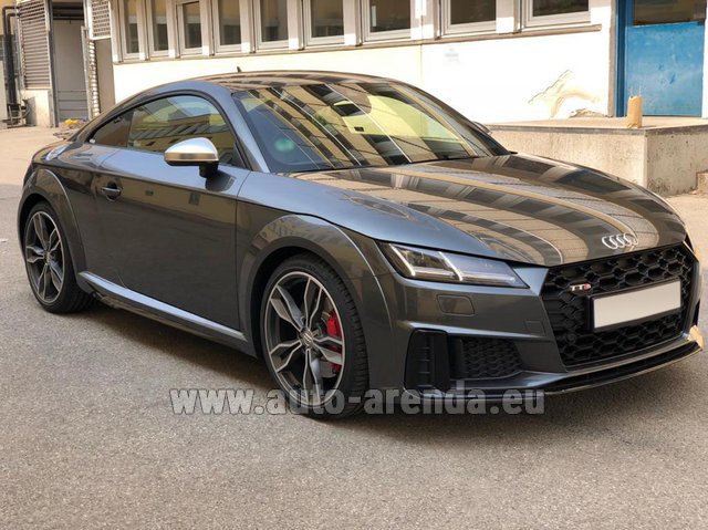 Rental Audi TTS Coupe in Austria