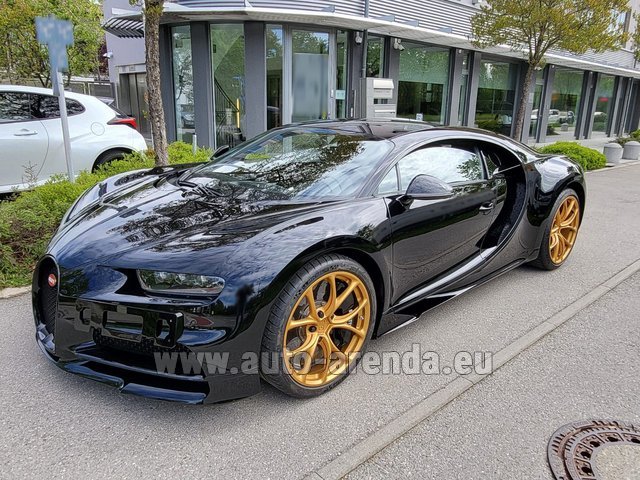 Rental Bugatti Chiron in Salzburg