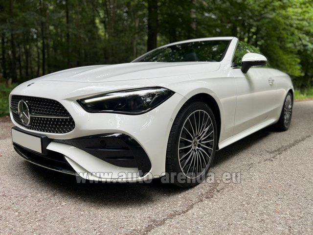 Rental Mercedes-Benz CLE 450 4MATIC Convertible AMG Equipment, 381 HP, 4 pax, Leather interior in Austria