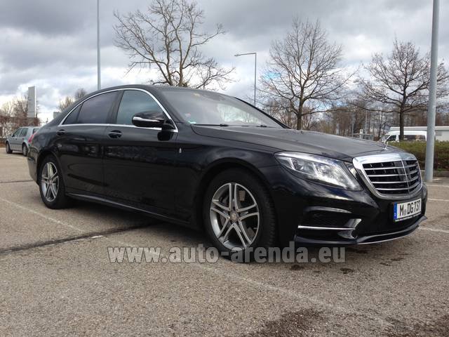 Трансфер из Игльса в Мюнхен на автомобиле Mercedes-Benz S350 Long 4MATIC комплектация AMG
