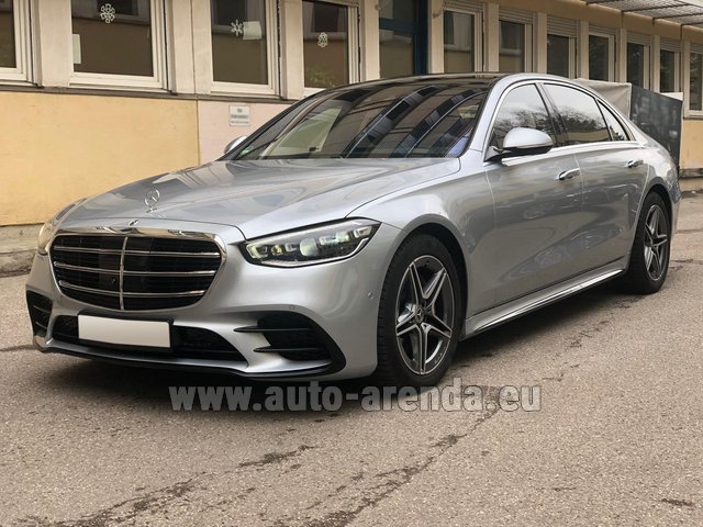 Transfer from Alpendorf to Munich by Mercedes S400 Long 4MATIC AMG equipment car