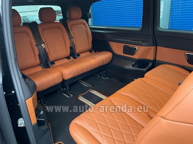 Rental Mercedes-Benz V300d 4Matic EXTRA LONG (1+7 pax) AMG equipment in Vienna International Airport
