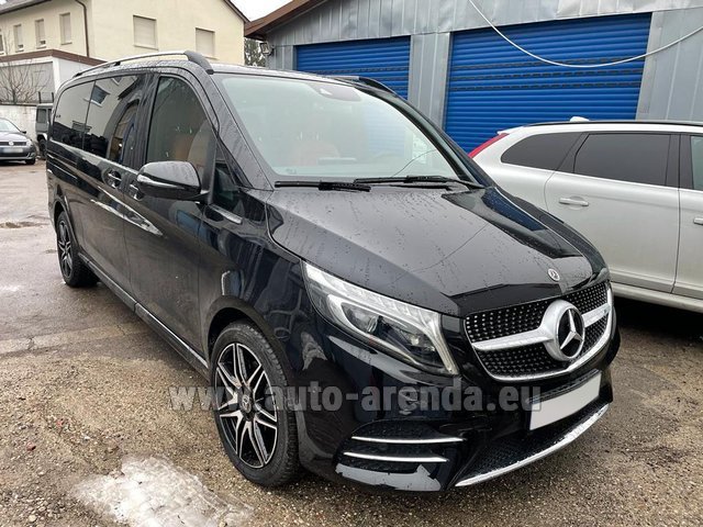 Transfer from Parndorf Outlet to Vienna by Mercedes-Benz V300d 4Matic EXTRA LONG (1+7 pax) AMG equipment car