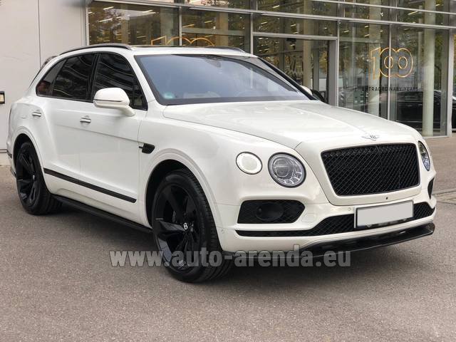 Transfer from Pitztal to Munich Airport General Aviation Terminal GAT by Bentley Bentayga V8 car