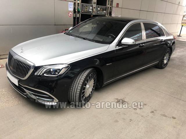 Transfer from Alpendorf to Munich Airport General Aviation Terminal GAT by Maybach/Mercedes S 560 Extra Long 4MATIC AMG equipment car